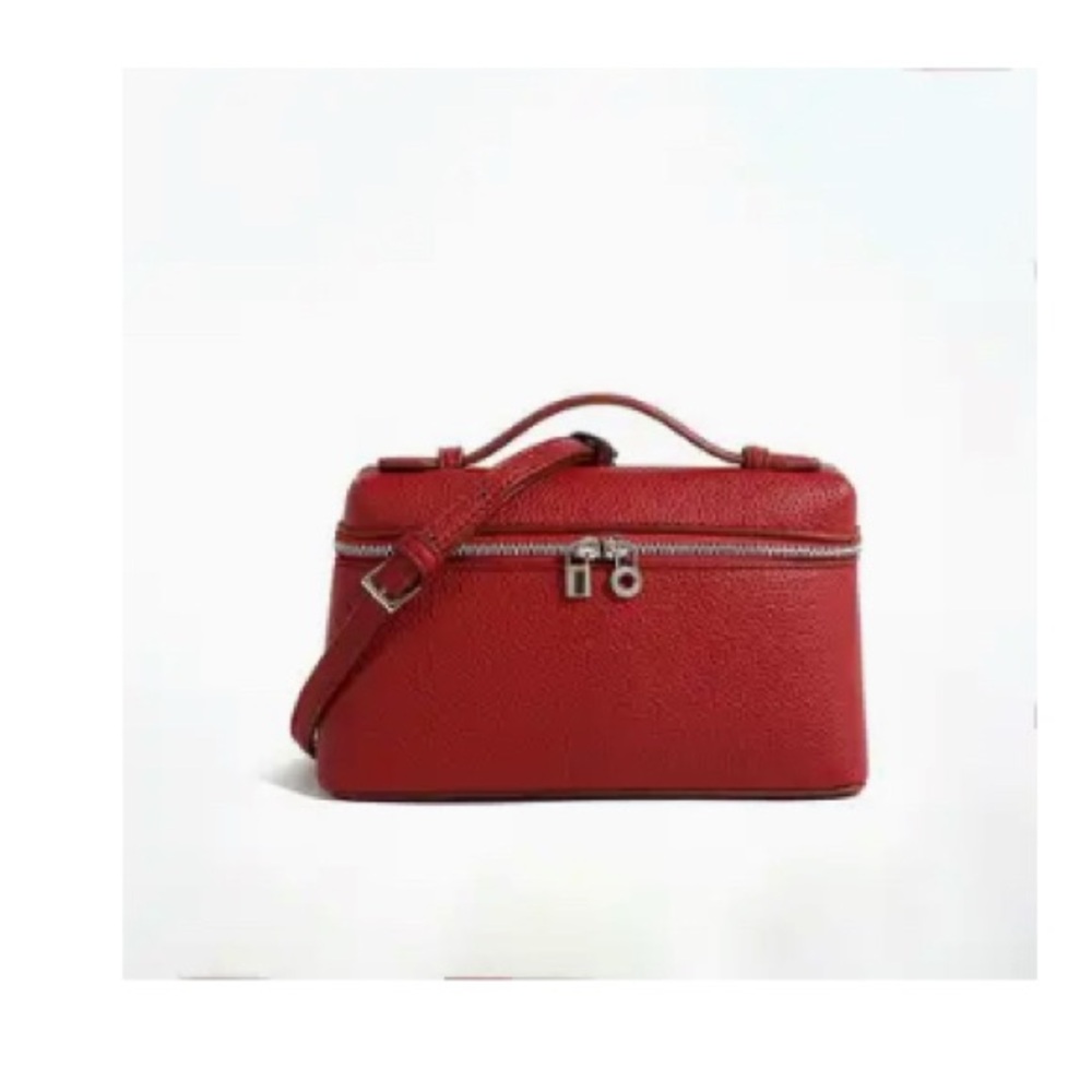 Trendy Lunch Box Style Crossbody Handbag